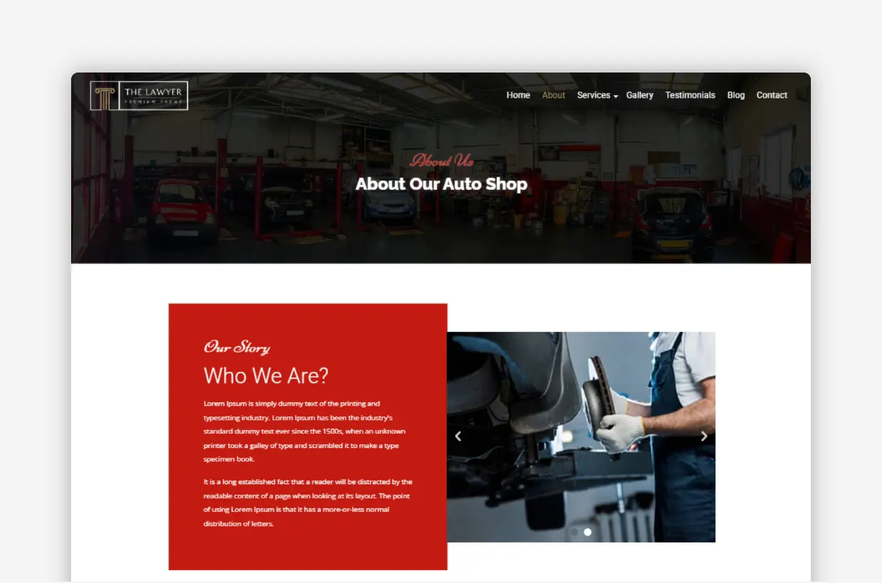 Lawyer WP Theme