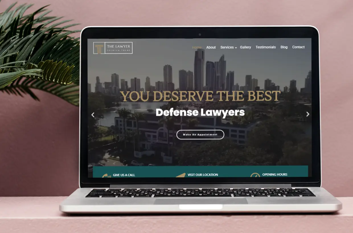Attorney WordPress Template