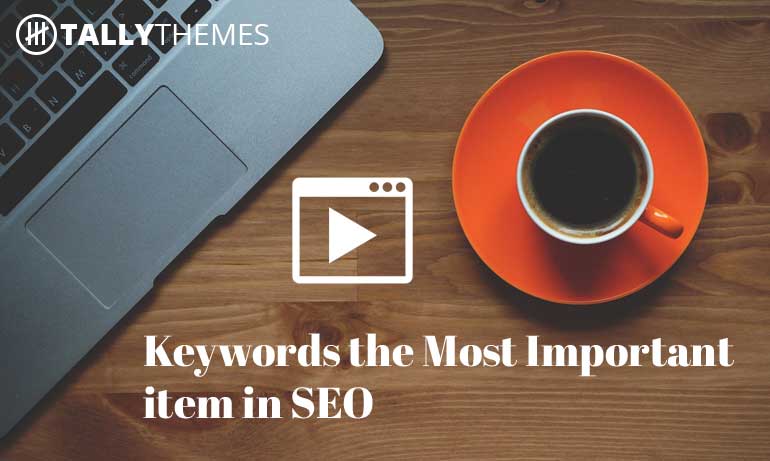 Keywords is the Most Important item in SEO